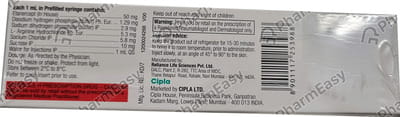 Etacept 50mg Pre Filled Syringe Of 1ml Solution For Injection