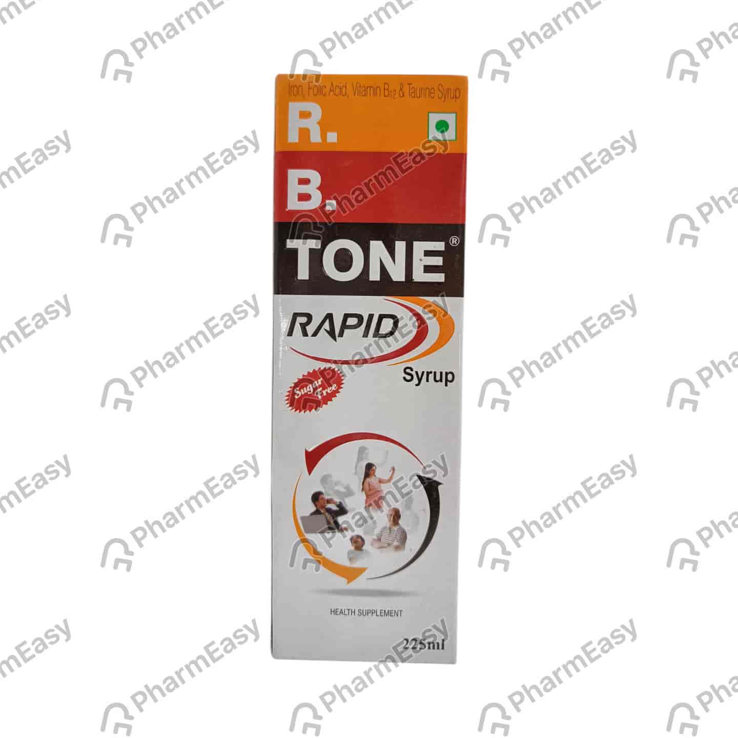 R B Tone Rapid Sugar Free Bottle Of 225ml Syrup
