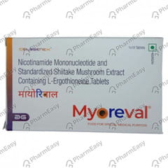 MYOREVAL STRIP OF 10 TABLETS