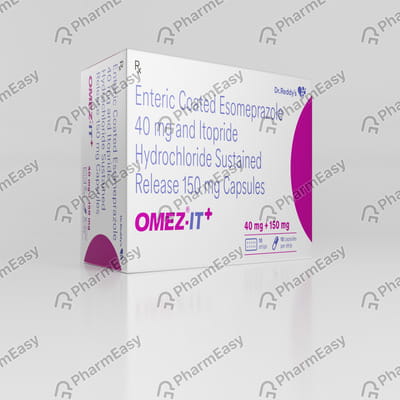Omez It Plus 40/150mg Strip Of 10 Capsules