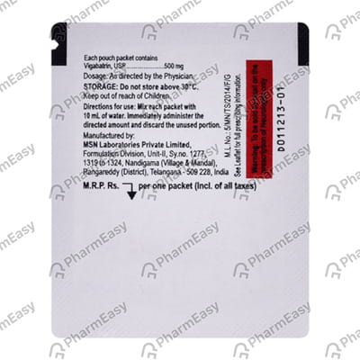 Viganext 500mg Packet Of 1 Oral Powder