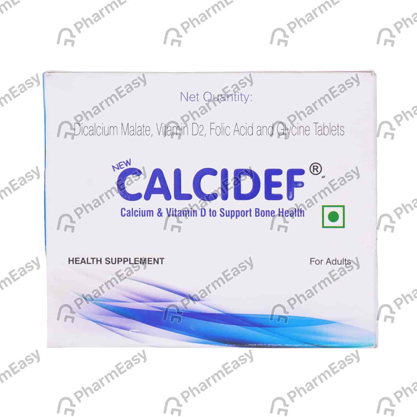 New Calcidef Strip Of 10 Tablets