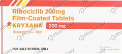KRYXANA 200MG STRIP OF 21 TABLETS