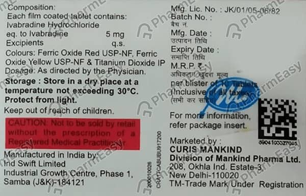 Corabrad 5mg Strip Of 10 Tablets