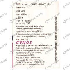 DIMOZ STRIP OF 10 TABLETS