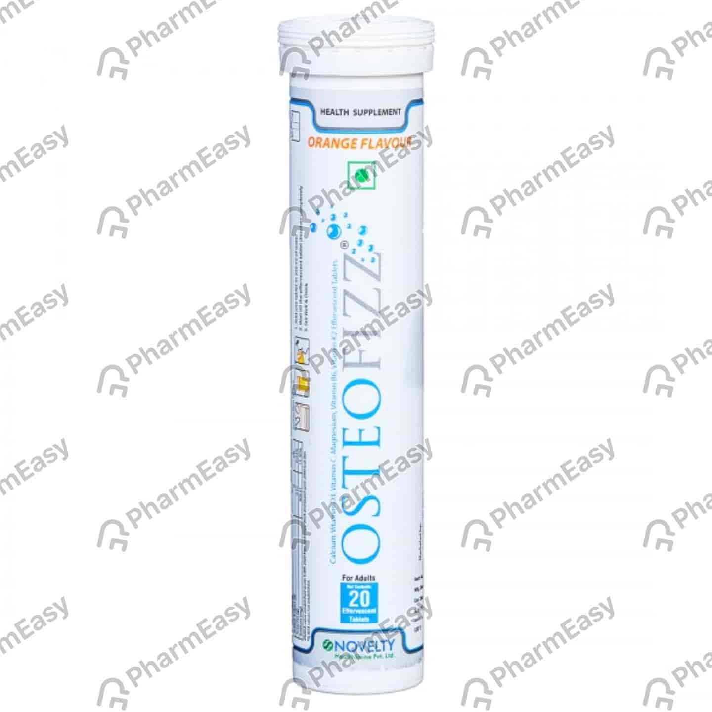 Osteofizz Orange Flavour Bottle Of 20 Effervescent Tablets