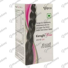 New Keraglo Eva Bottle Of 30 Tablets
