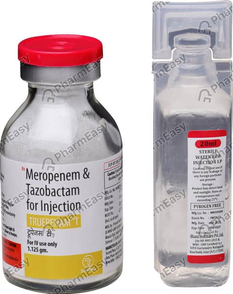 Truepenam T 1.125gm Dry Vial Of 1 Powder For Injection