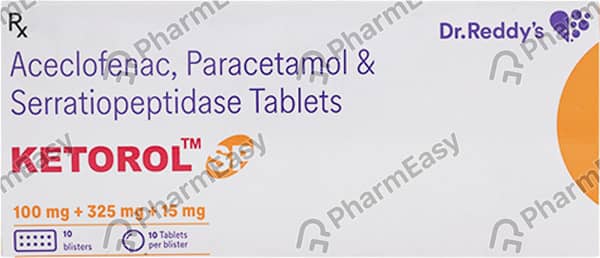 Ketorol Sp Strip Of 10 Tablets