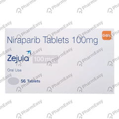 ZEJULA 100MG BOTTLE OF 56 TABLETS