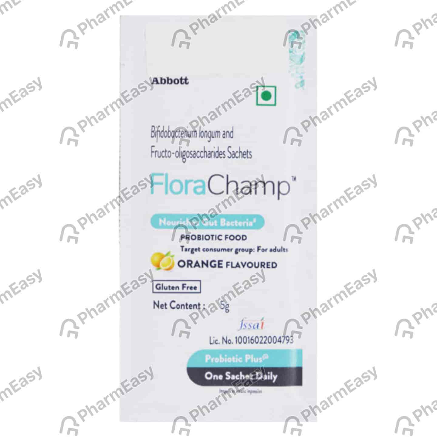 Florachamp Orange Flavour Sachet Of 5gm Oral Powder