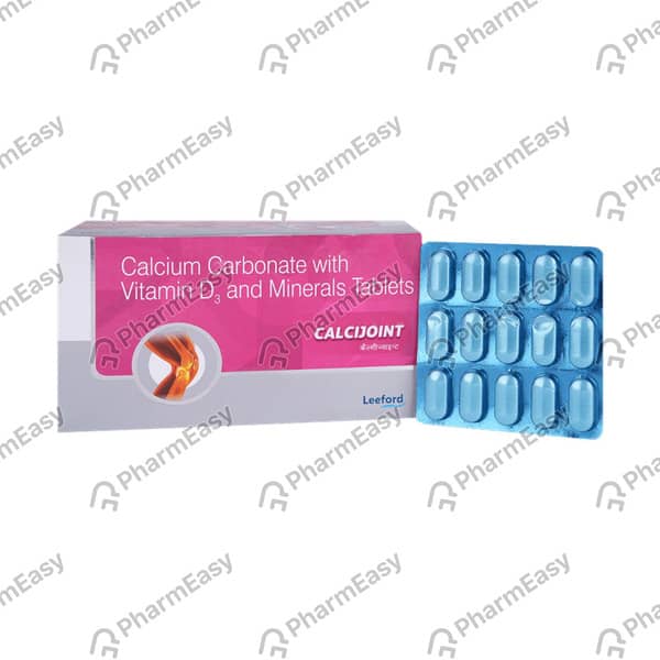 Calcijoint D3 Strip Of 15 Tablets