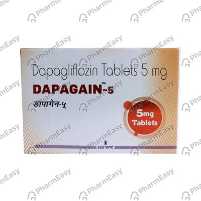 Dapagain 5mg Strip Of 15 Tablets
