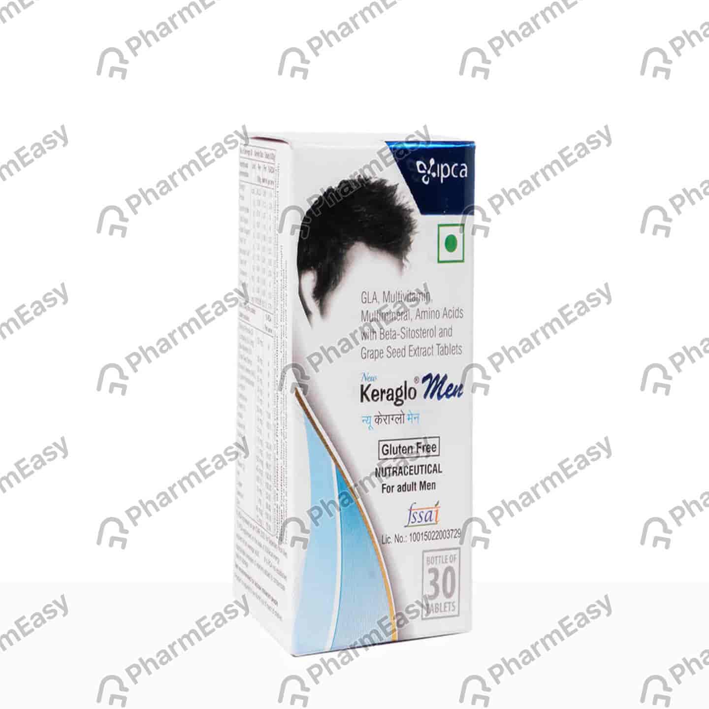 New Keraglo Men Bottle Of 30 Tablets
