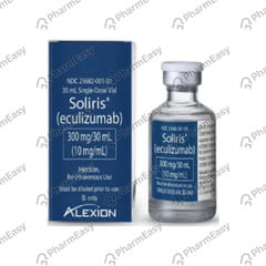 SOLIRIS 300MG VIAL OF 30ML SOLUTION FOR INFUSION
