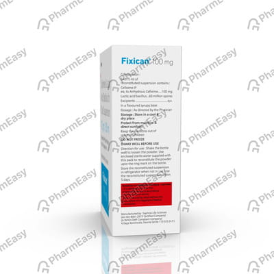 Fixican 100mg Bottle Of 30ml Dry Suspension
