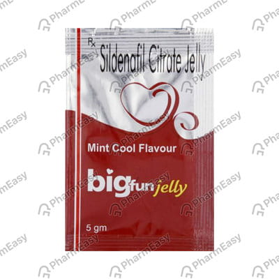Funtime 100mg Mint Cool Flavour Sachet Of 5gm Oral Jelly