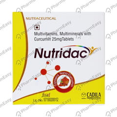 NUTRIDAC STRIP OF 15 TABLETS