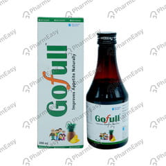GOFULL PINEAPPLE FLAVOUR BOTTLE OF 200ML SYRUP