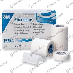 3m Micropore 2 Inch X 10 Yards Surgical Tape 6 No's