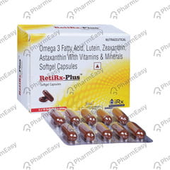 RETIRX PLUS STRIP OF 10 SOFTGEL CAPSULES