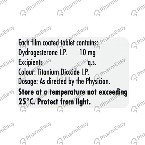 Duphaston Pro 10mg Strip Of 4 Tablets
