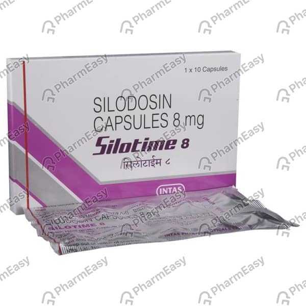 Silotime 8mg Strip Of 10 Tablets