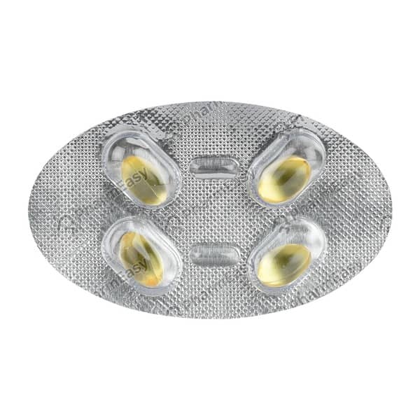 Truecure Vitamin D3 60000iu Strip Of 4 Capsules