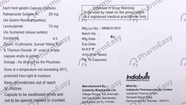 Ecorab L Strip Of 10 Capsules