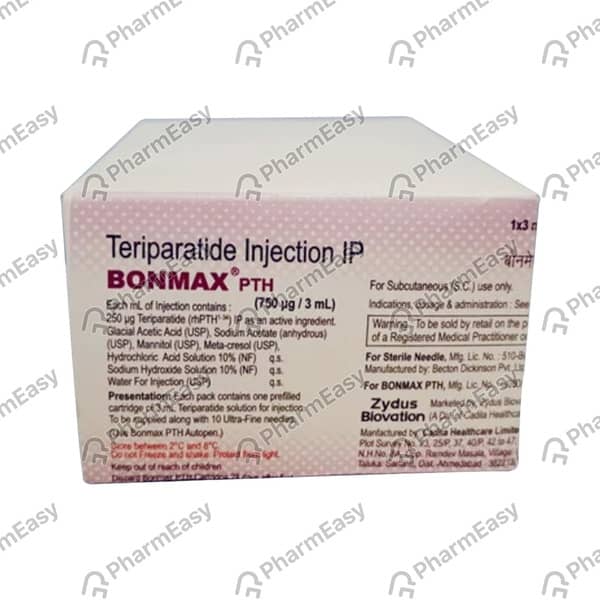Bonmax Pth Cartridge Of 3ml Suspension For Injection (Pack Of 3)