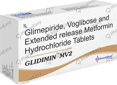 Glidimin Mv 2mg Strip Of 10 Tablets