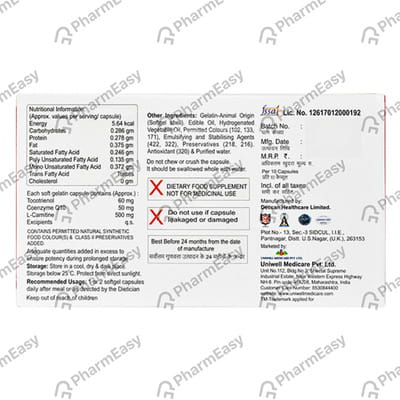 Tocorich Lc Strip Of 10 Tablets