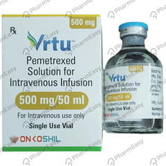 VRTU 500MG VIAL OF 50ML INJECTION