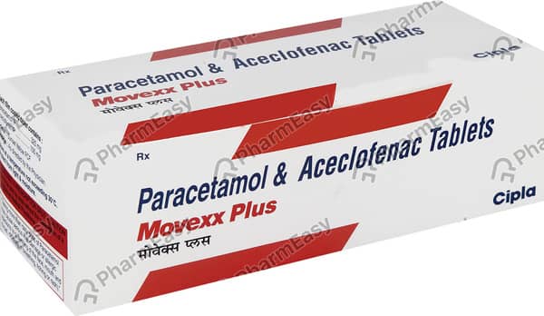 Movexx Plus (amber Colour) Strip Of 10 Tablets
