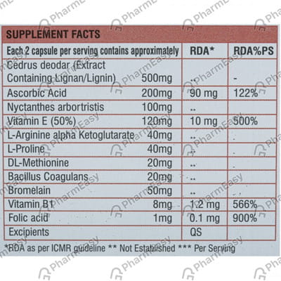 Intrene Strip Of 20 Veg Capsules