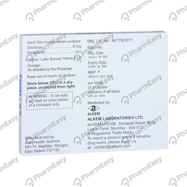 Maxvoid 8mg Cp Strip Of 30 Tablets