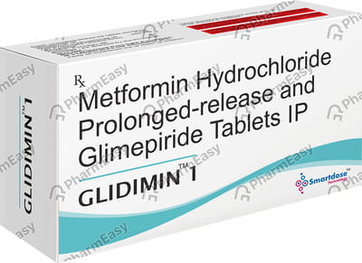 Glidimin 1mg Strip Of 10 Tablets