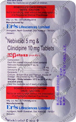 Ln Beta 5mg Strip Of 15 Tablets
