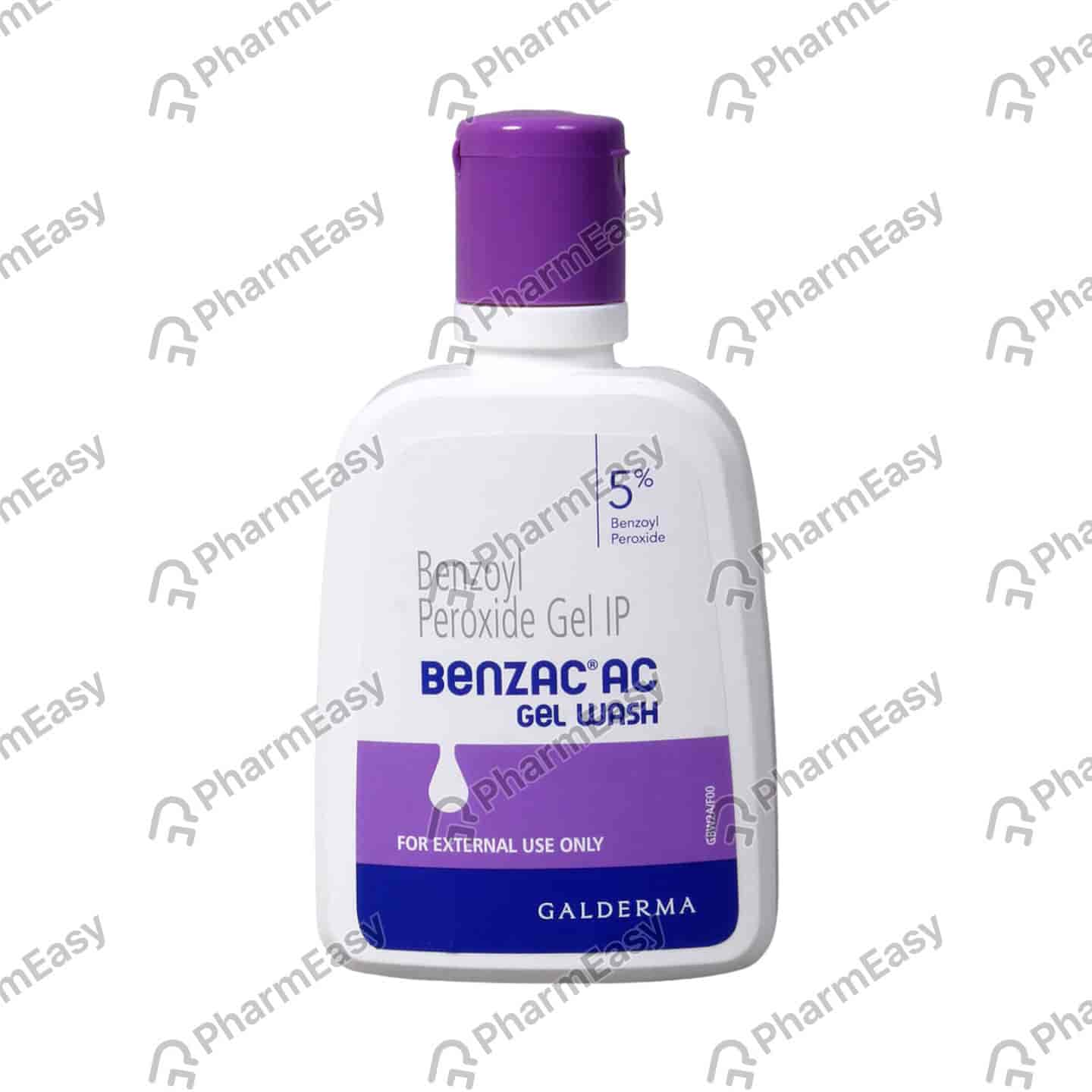 Benzac Ac 5% Bottle Of 100ml Gel Wash