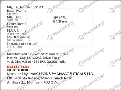 Vildamac Dp 100/5mg Strip Of 10 Tablets