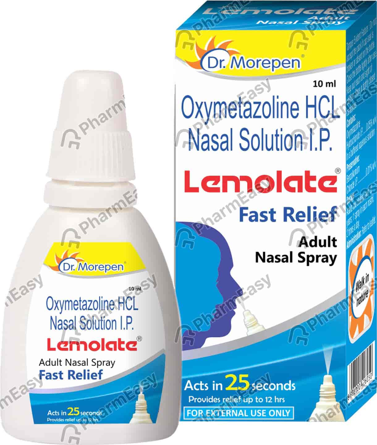 Lemolate Fast Relief Adult Bottle Of 10ml Nasal Spray