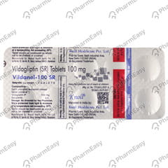 Vildanol Sr 100 Strip Of 10 Tablets