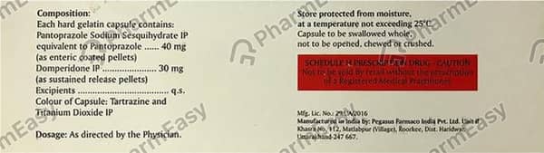 Pantobull D Strip Of 10 Capsules