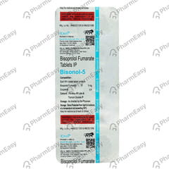 Bisonol 5mg Strip Of 10 Tablets