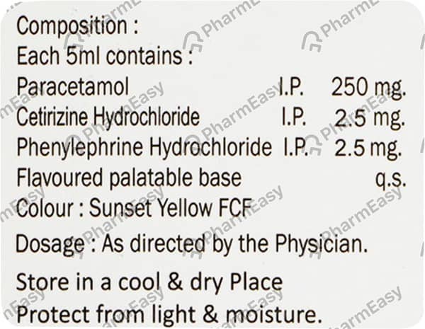 Cetrizine Cold Suspension 60ml