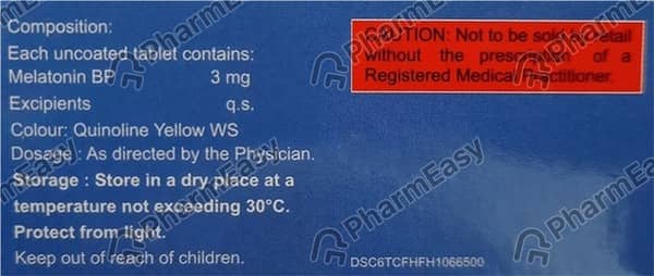 Meladate Strip Of 10 Tablets