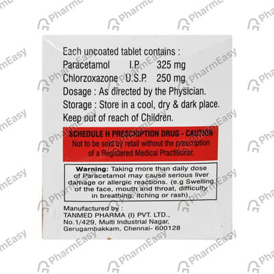 Hbgold Spaz Strip Of 10 Tablets