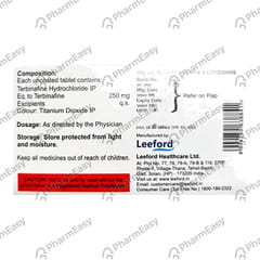 Texiford 250mg Strip Of 10 Tablets