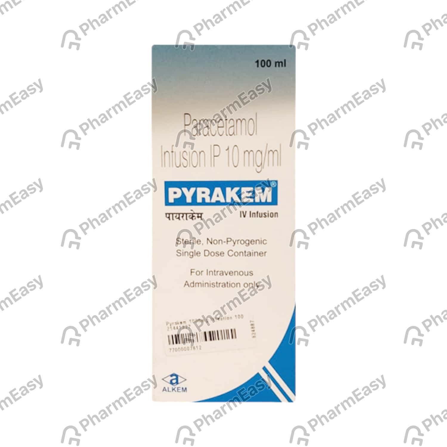 Pyrakem Inj Ctd T 12.5/20mg Strip Of 15 Tablets: Uses, Side Effects, Price & Dosage ...