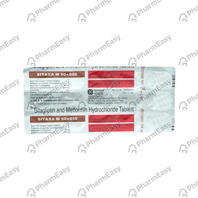 Sitaxa 50mg Strip Of 15 Tablets